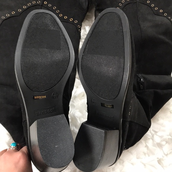 Studded Over The Knee Boots - Picture 5 of 6